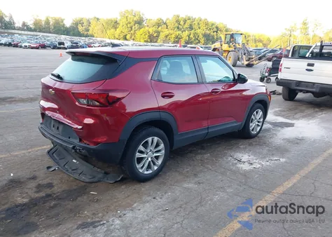 2021 Chevrolet Trailblazer Fwd Ls z USA, uszkodzony, nr VIN KL79MMS26MB142068